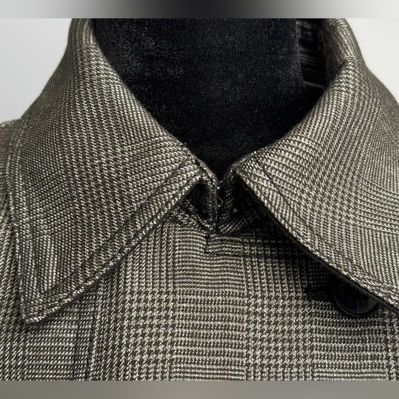 Brand New with tags BANANA REPUBLIC Women's Belted Houndstooth Lined Fall Coat - Picture 4 of 9